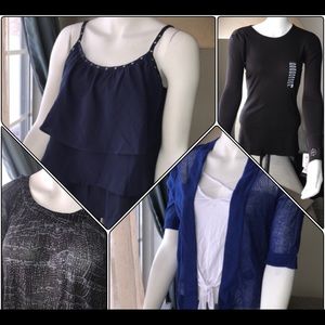🏷NWT 5 Neutral Tops ✨Inventory Clearout✨- Size S